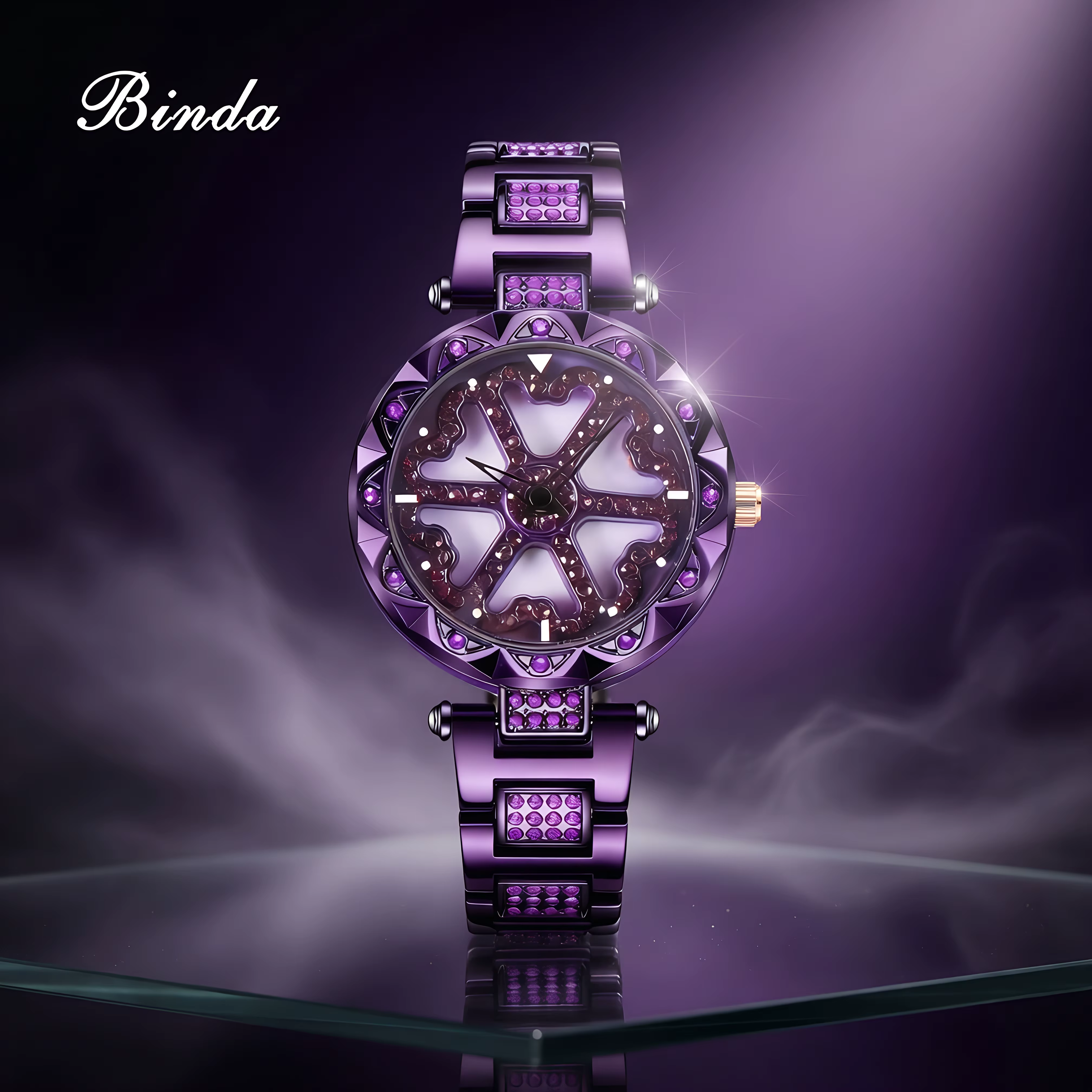 Montre à quartz Binda de luxe pour femme