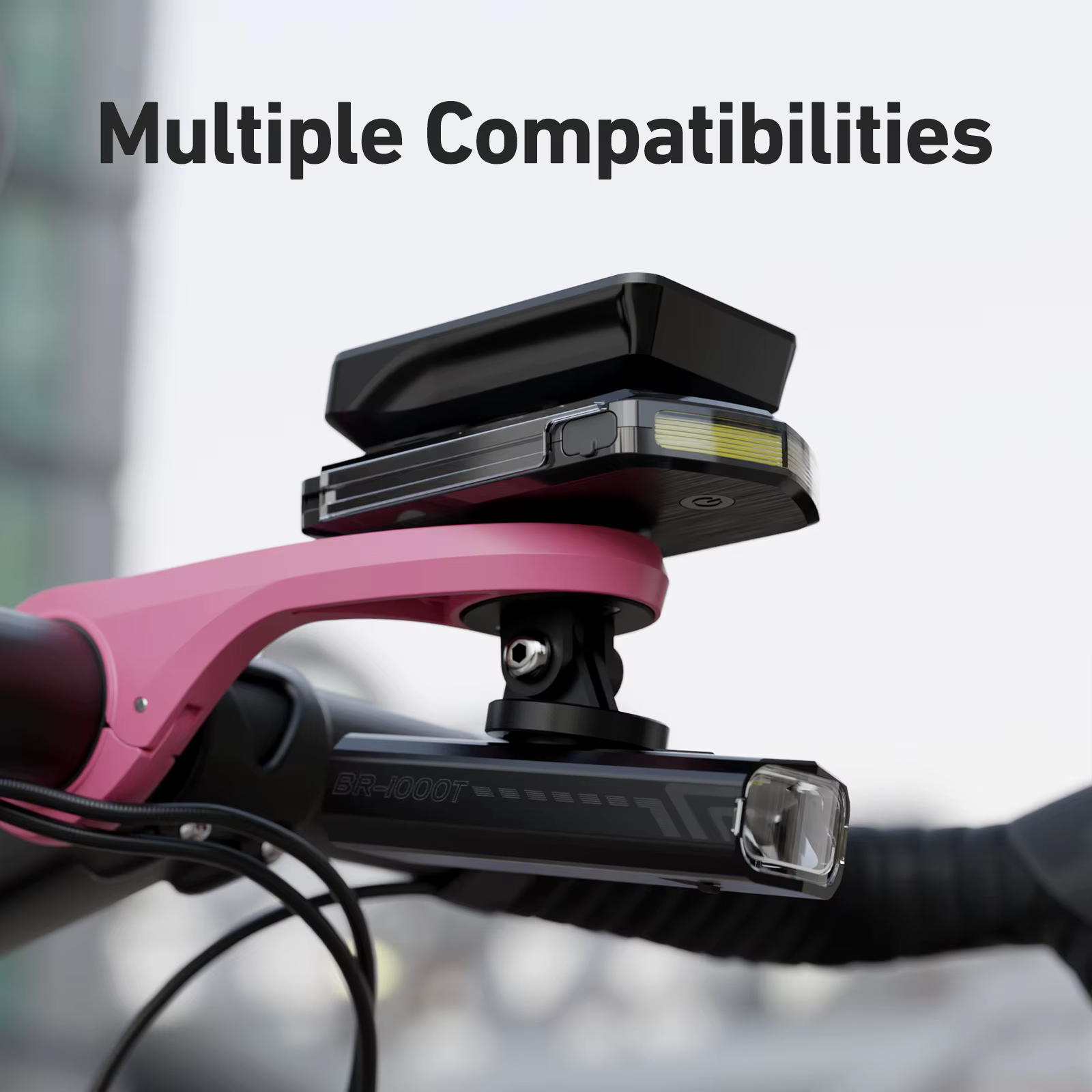 CYCLAMI S2 support d'ordinateur de vélo vtt route GPS support de phare caméra GoPro support rose bleu pour XOSS G2 G3 IGPSPORT Garmin