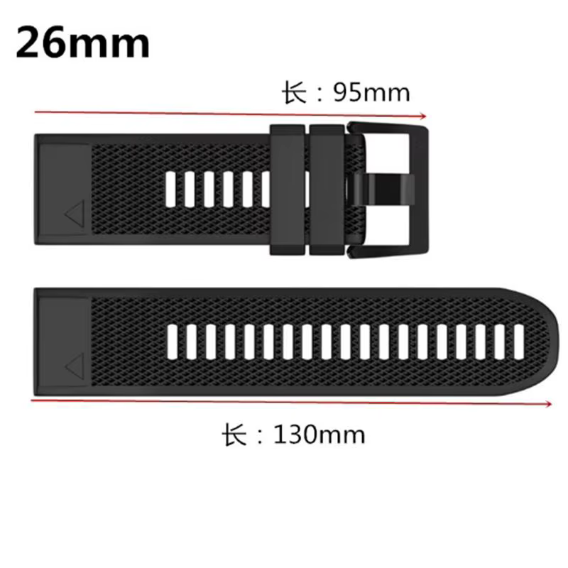 FIFATA bracelets de montre intelligente pour Garmin Fenix 7 6 6S 6X 5 5S 3 3HR Forerunner 935 945 Bracelet à dégagement