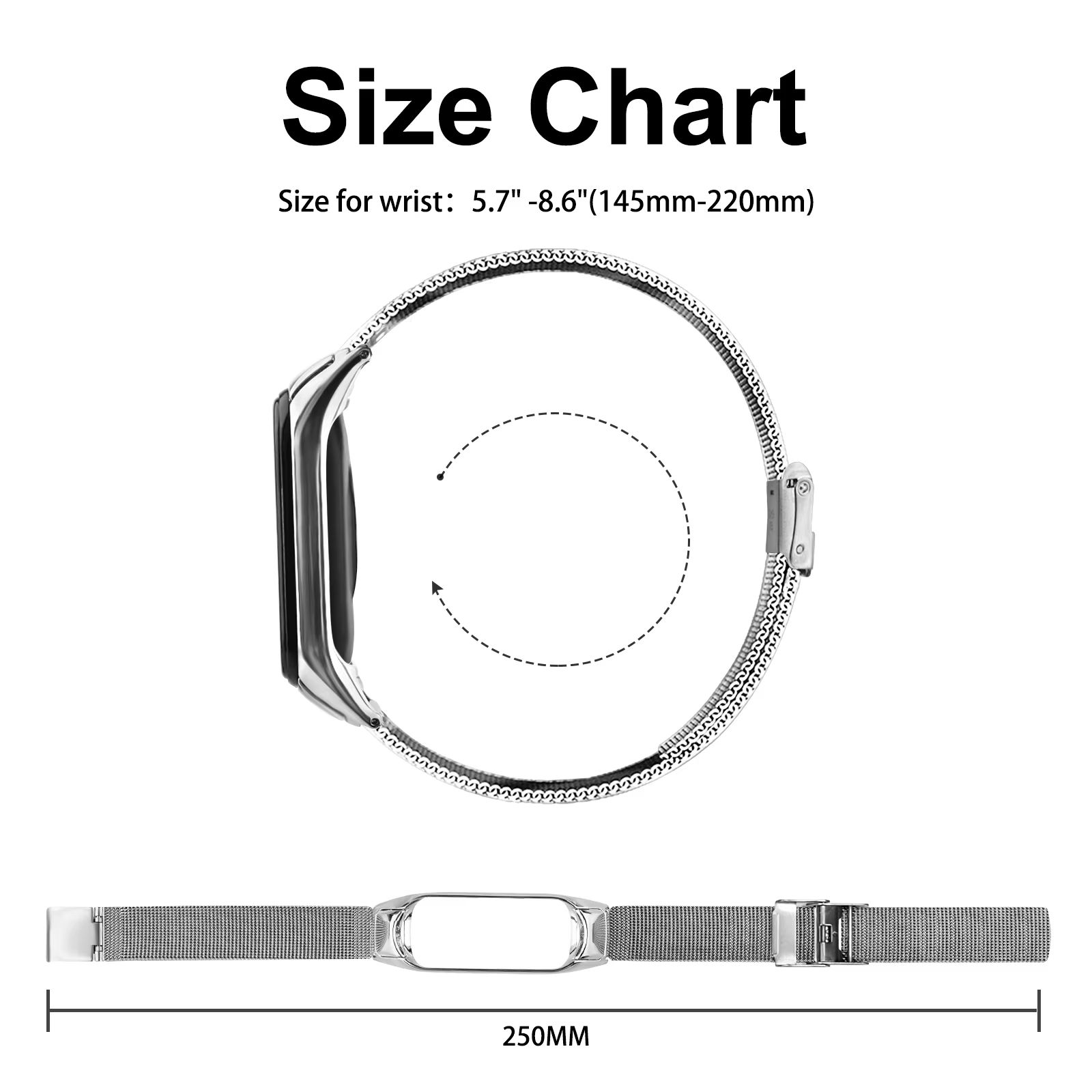 Bracelet pour Xiaomi Mi Band 6 5 4 3