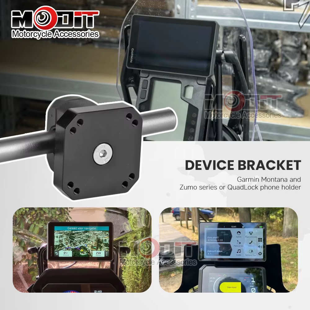 Pour 390adv 790adv 890ADV Adventure R S moto universelle 12mm 16mm 22mm support GPS Garmin