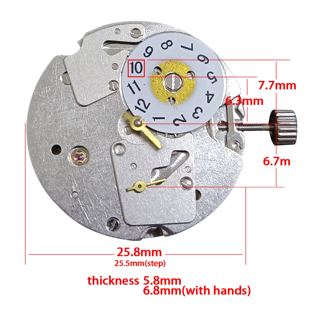 Montre mécanique à mouvement automatique avec petite seconde et fonction de retournement des heures