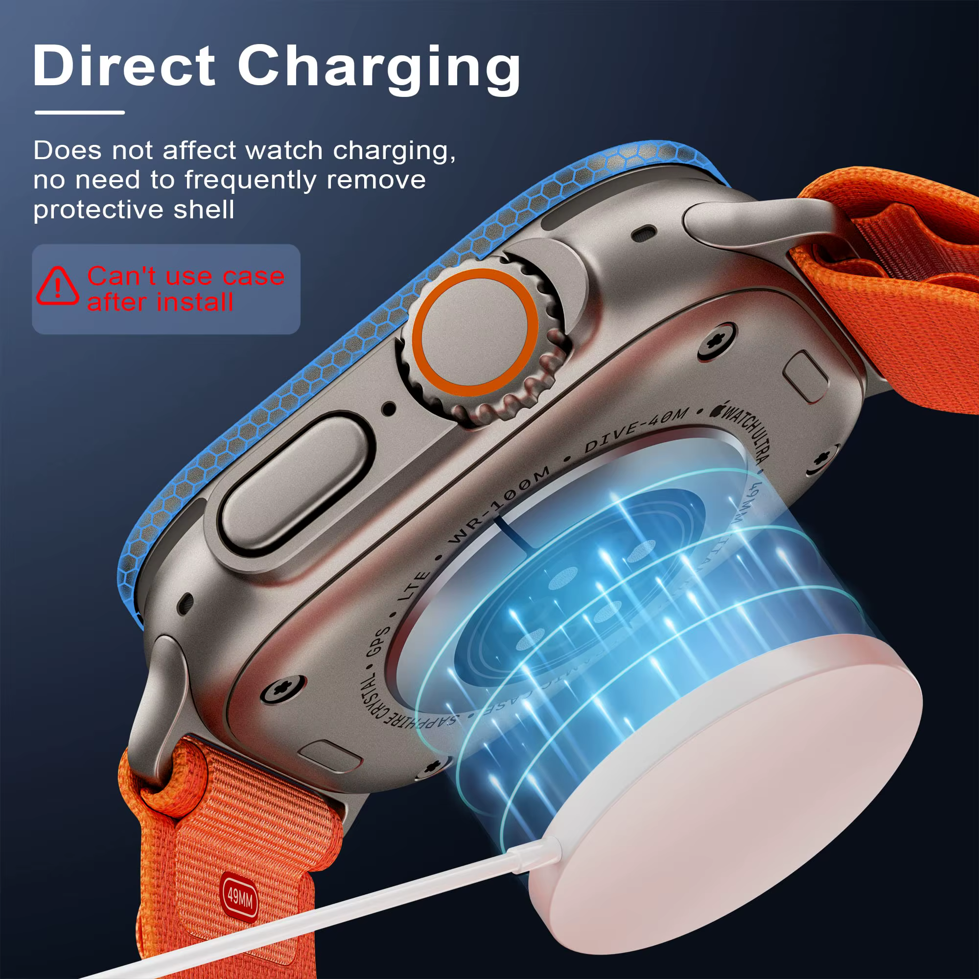 Verre trempé pour Apple Watch Ultra 3 2 49mm ultra2 ultra3 protecteur d'écran anti-rayures HD Film complet pare-chocs