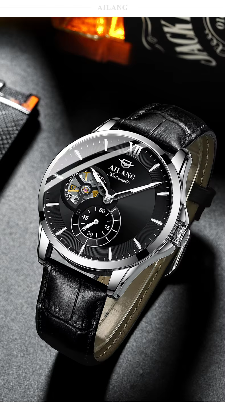 Montres pour hommes, tourbillon squelette