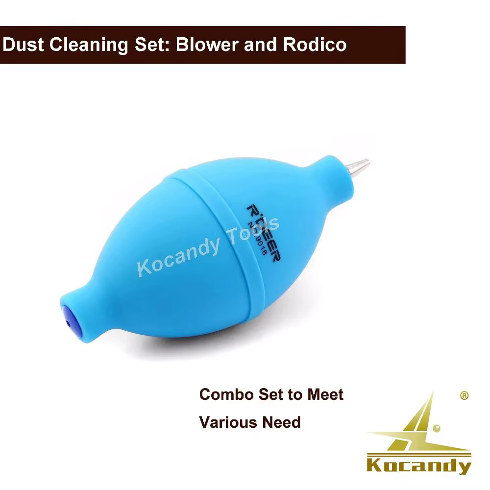 Kit de réparation et de nettoyage de montres avec pâte Rodico et souffleur de poussière – Outils idéaux pour les besoins