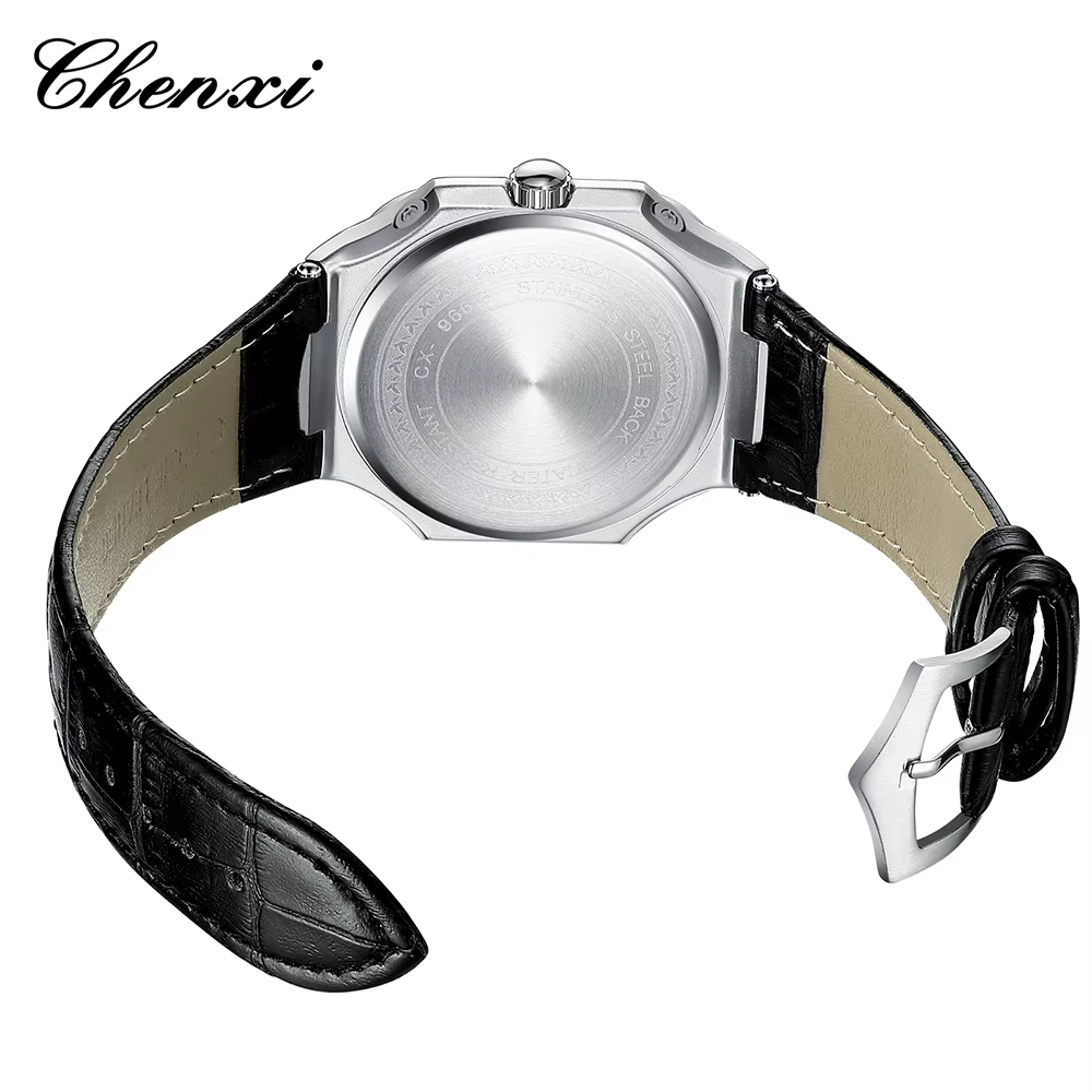 CHENXI montres pour hommes de haute qualité en cuir