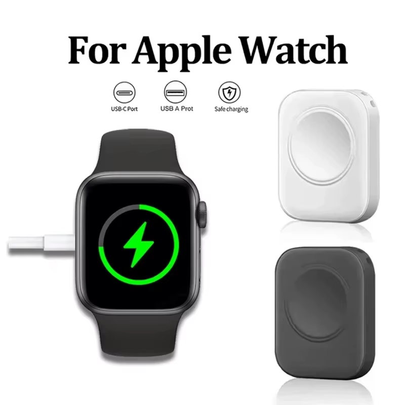 Chargeur magnétique rapide sans fil pour Apple Watch Ultra 3 2 1 Series 9 8 7 6 SE