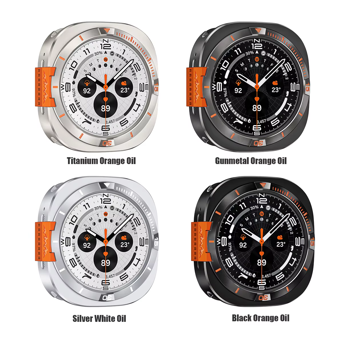 Coque métallique anti-chute pour Samsung Galaxy Watch 8 44mm Ultra 2025 47mm