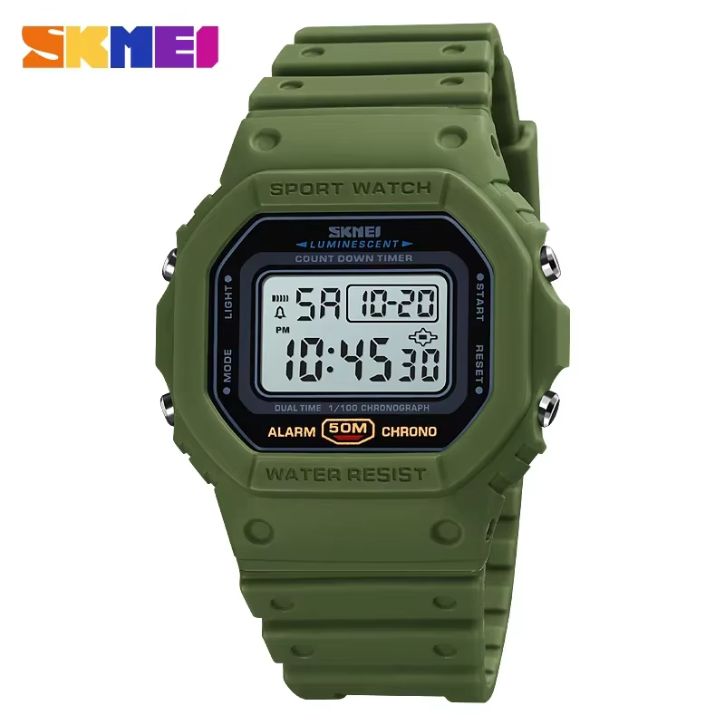 SKMEI 1628 luxe numérique hommes montres sport étanche électronique
