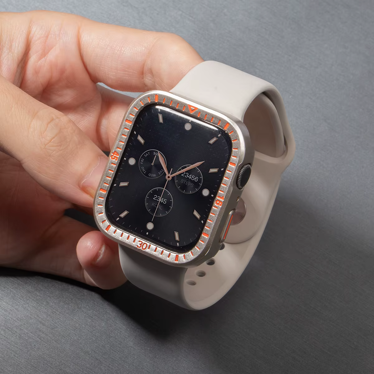 Verre trempé + étui pour Apple Watch
