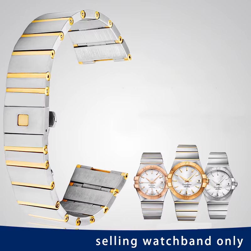 Bracelet de montre en acier pour homme et femme