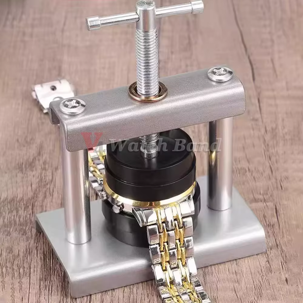 Fermeture de presseur de boîtier arrière de montre professionnelle pour changer de batterie