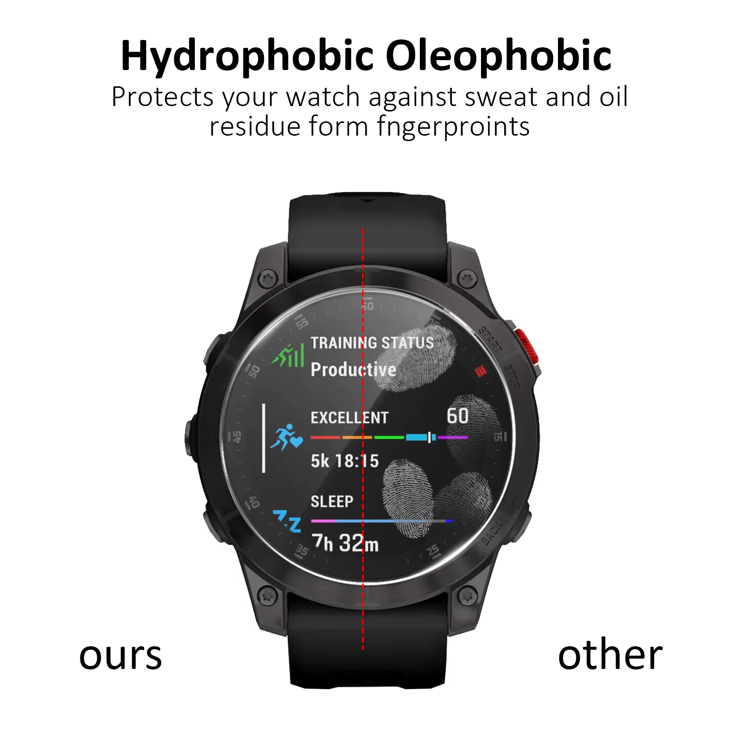 Protecteur d'écran pour montre intelligente Garmin Epix Gen 2/Epix Pro Gen 2