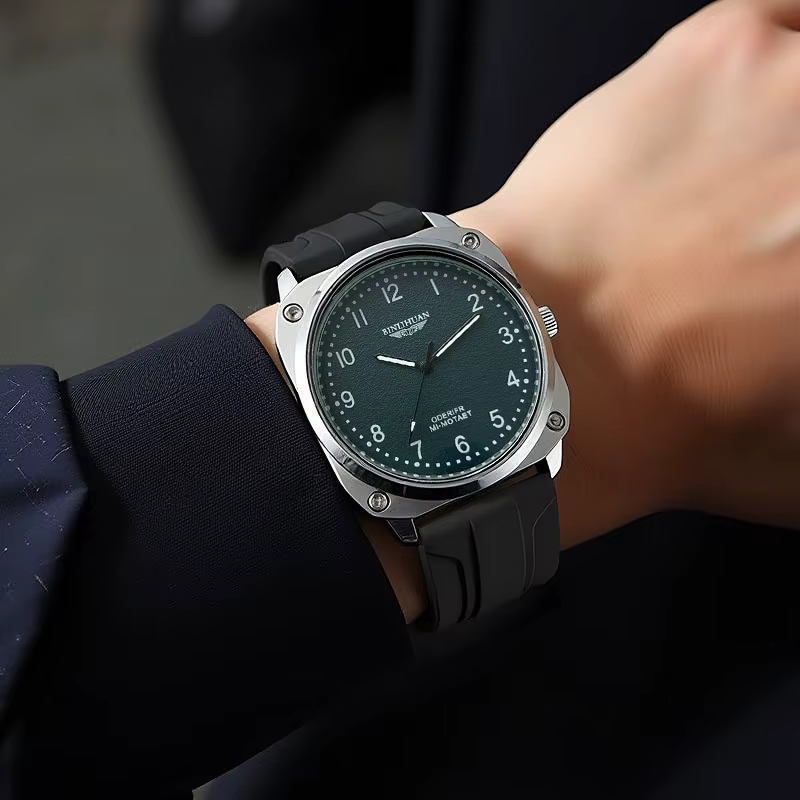 Montre pour homme, montre à quartz tendance, décontractée et haut de gamme