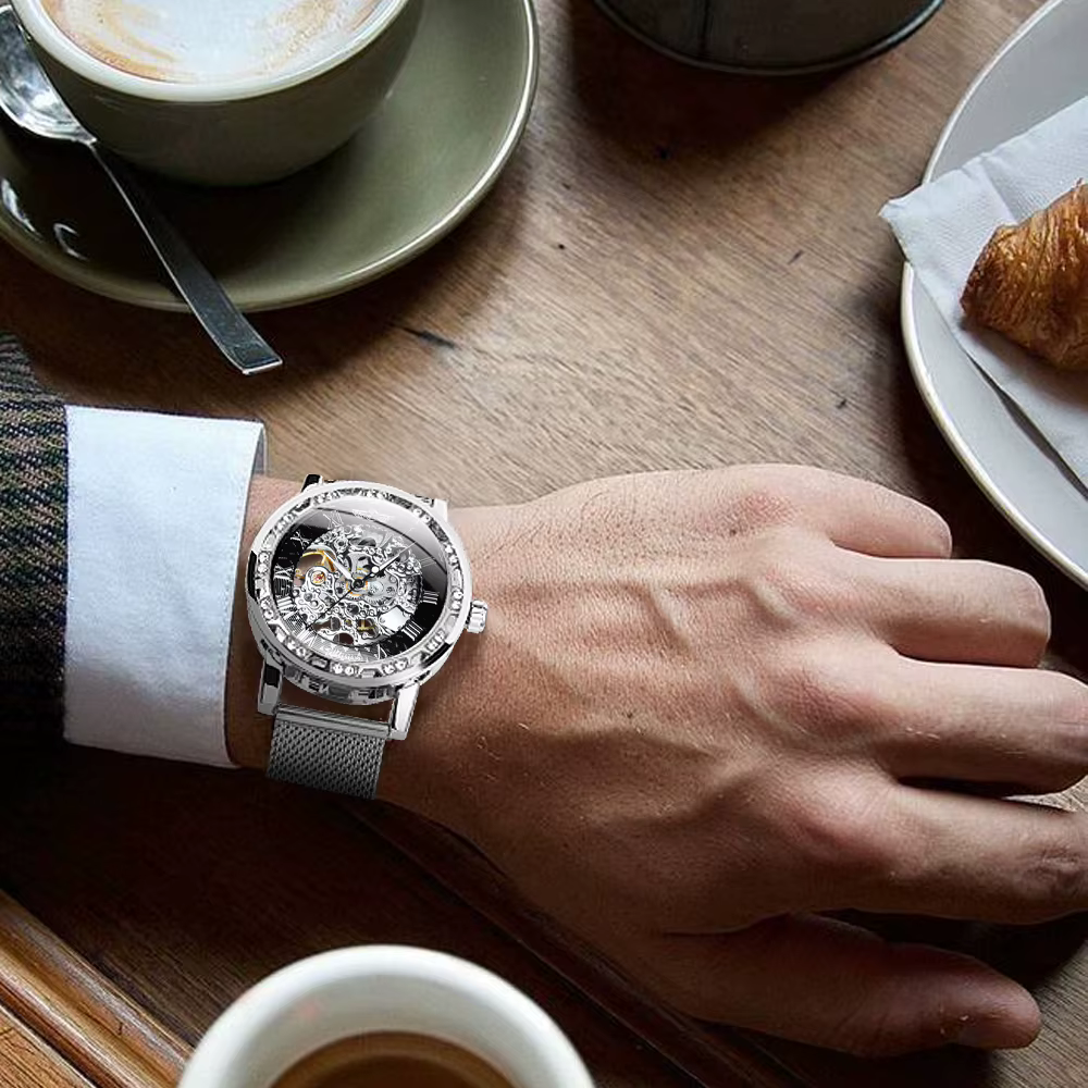 WINNER – montre classique rétro pour hommes