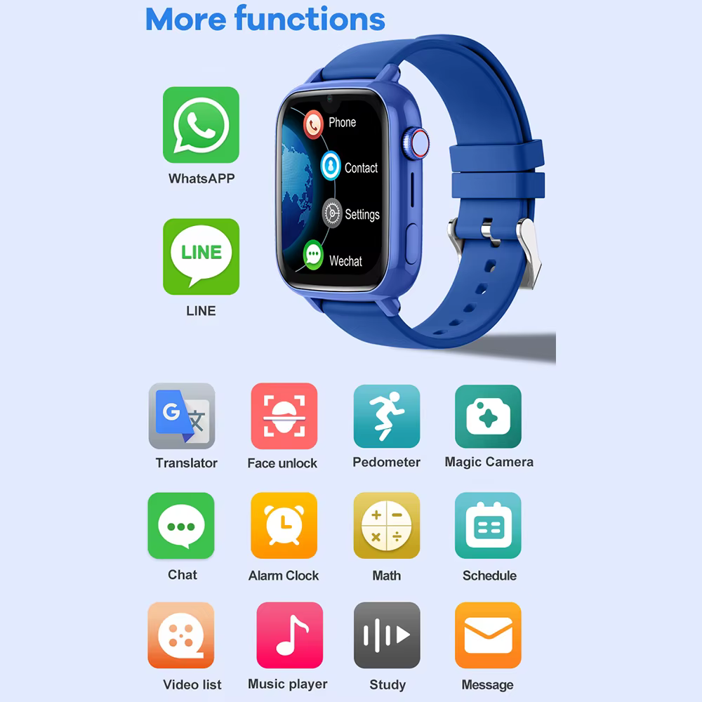 Montre connectée pour enfants 4G