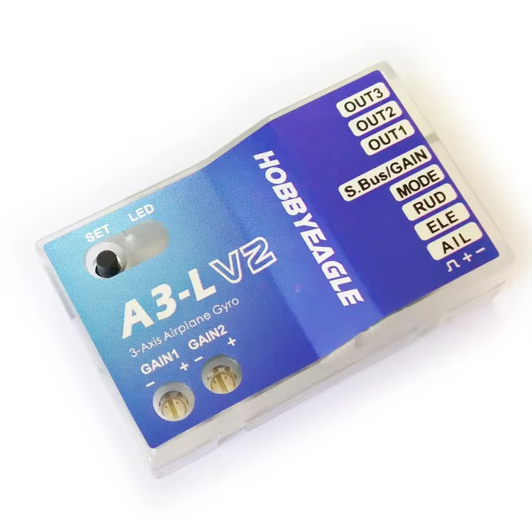 HobbyEagle A3 A3-L V2 6 axes avion gyroscope et stabilisateur contrôleur de vol pour RC FPV avion partenaires-aile drones bricolage pièces