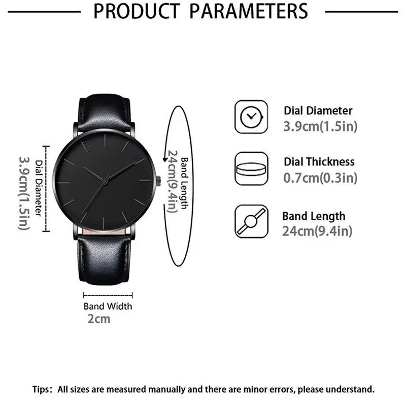 5 pièces ensemble mode hommes montres de sport homme d'affaires Quartz montre-Bracelet de luxe en cuir Bracelet