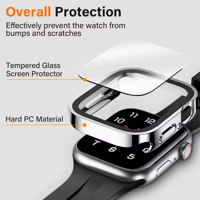 Verre et boîtier étanches pour Apple Watch