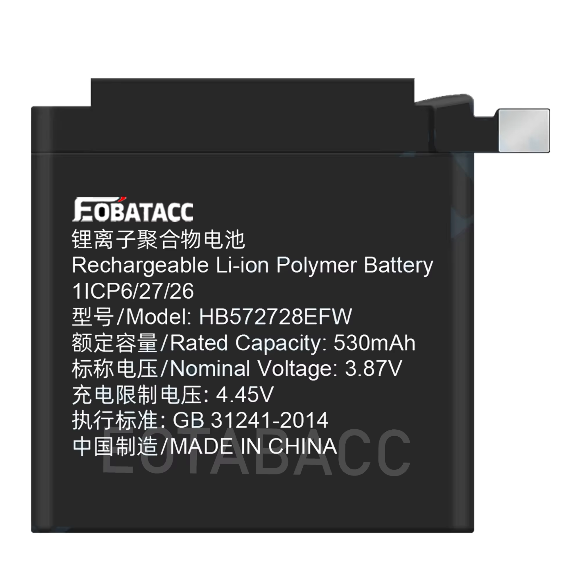 Batterie de montre intelligente 100 % neuve pour Huawei Watch 1/2/2 Pro/GT 46 mm/Magic 1/GT2 46 mm/GT3 42 mm/GT4 46 mm/GS3 + Outils gratuits