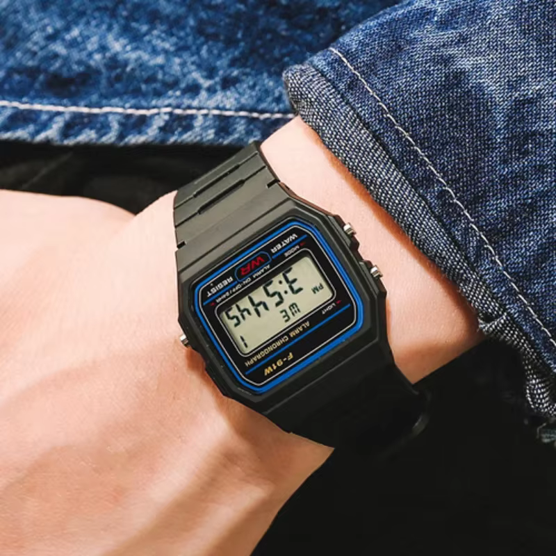 F91W montres numériques pour hommes femmes LED montre-bracelet électronique étanche sport montre militaire femme horloge Relojes Digitales