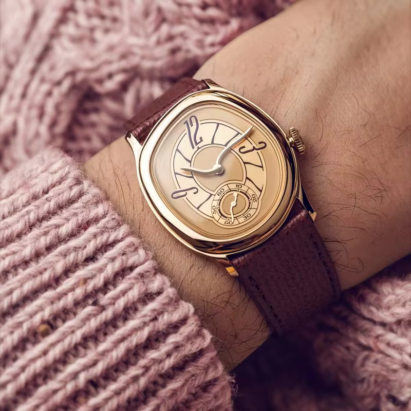 Montre Homme de Luxe en Cuir à Quartz pour Affaires et Quotidien – Idée Cadeau Parfaite