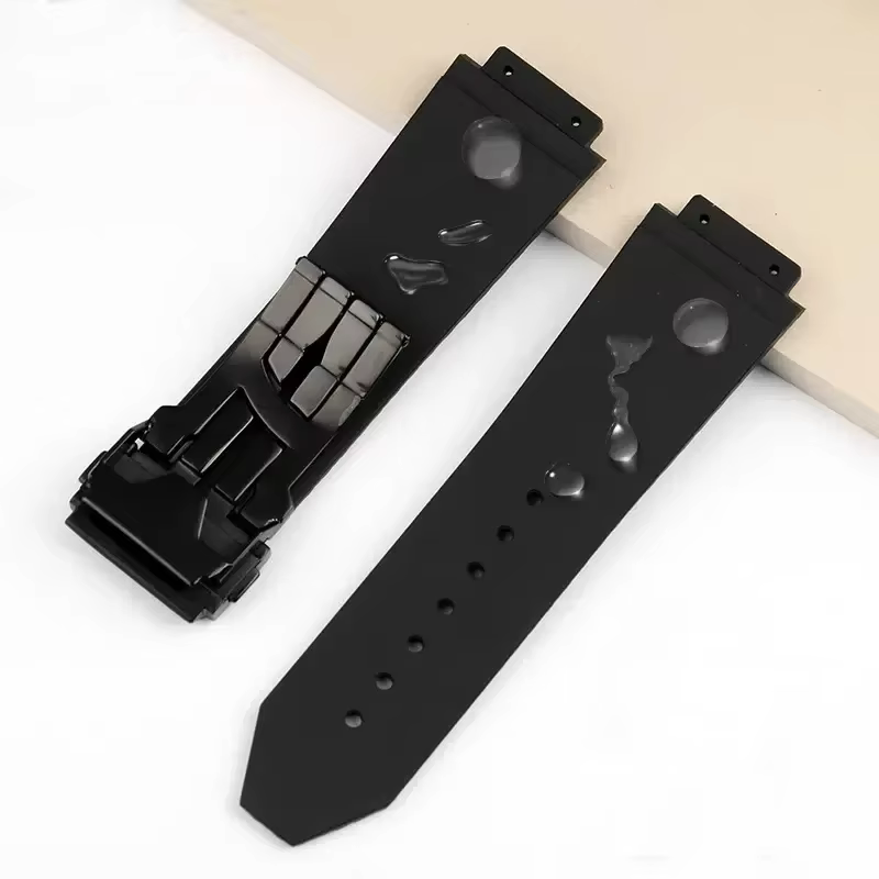 Bracelet de montre en Silicone pour HUBLOT HB Yubo fusion classique big bang