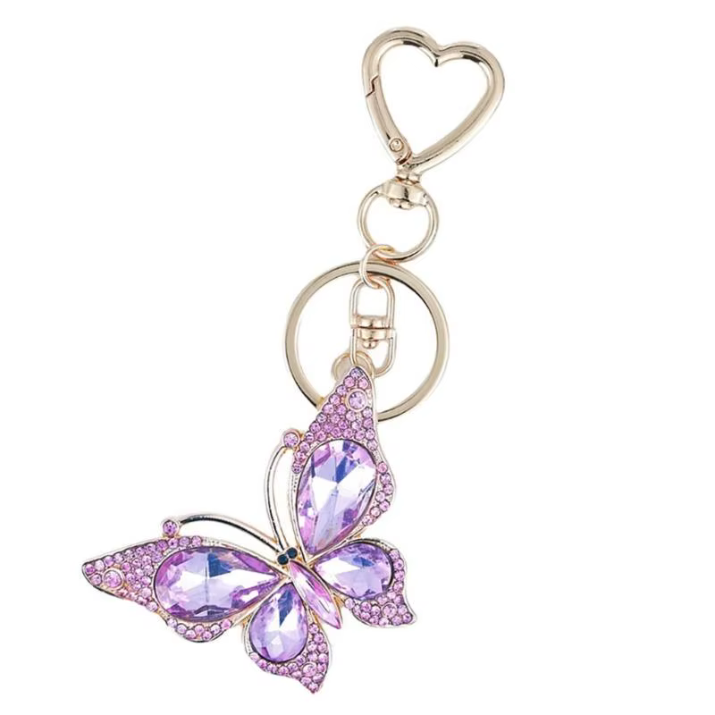 39BD petit ornement breloque à mode, accessoire papillon Unique pour le quotidien