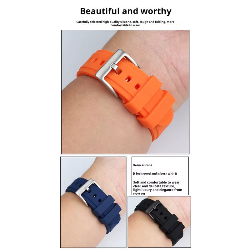 Pour bracelet de montre en caoutchouc de silicone Maserati R 8821108025 R R 8821108039 /8038/8035/8025