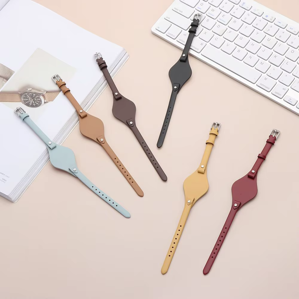 Bracelet de montre en cuir véritable