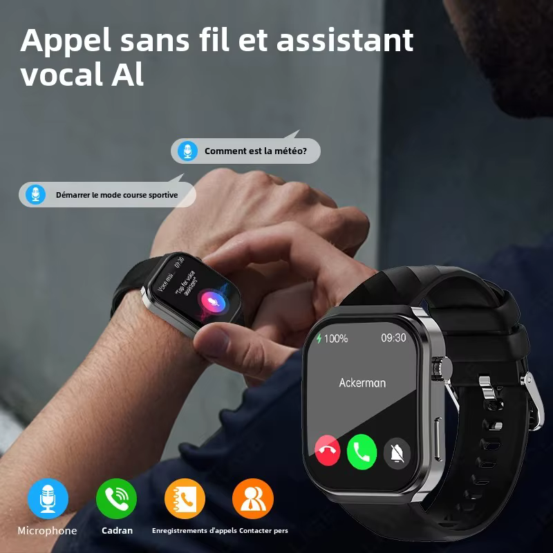 Montre connectée de santé LIGE AI Diagnosis