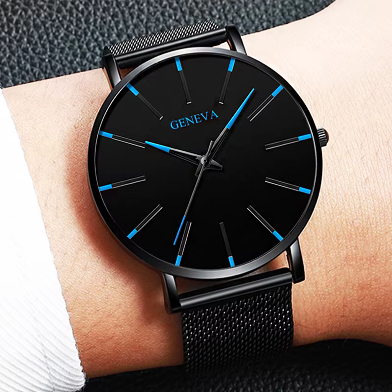 Montres d'affaires Ultra fines pour hommes