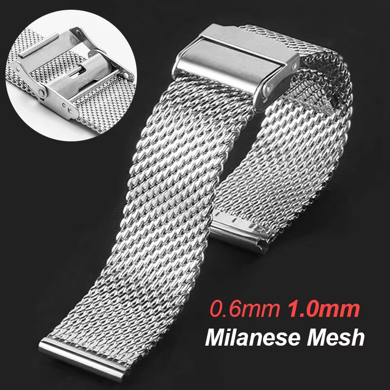 Bracelet de montre en maille milanaise pour Rolex