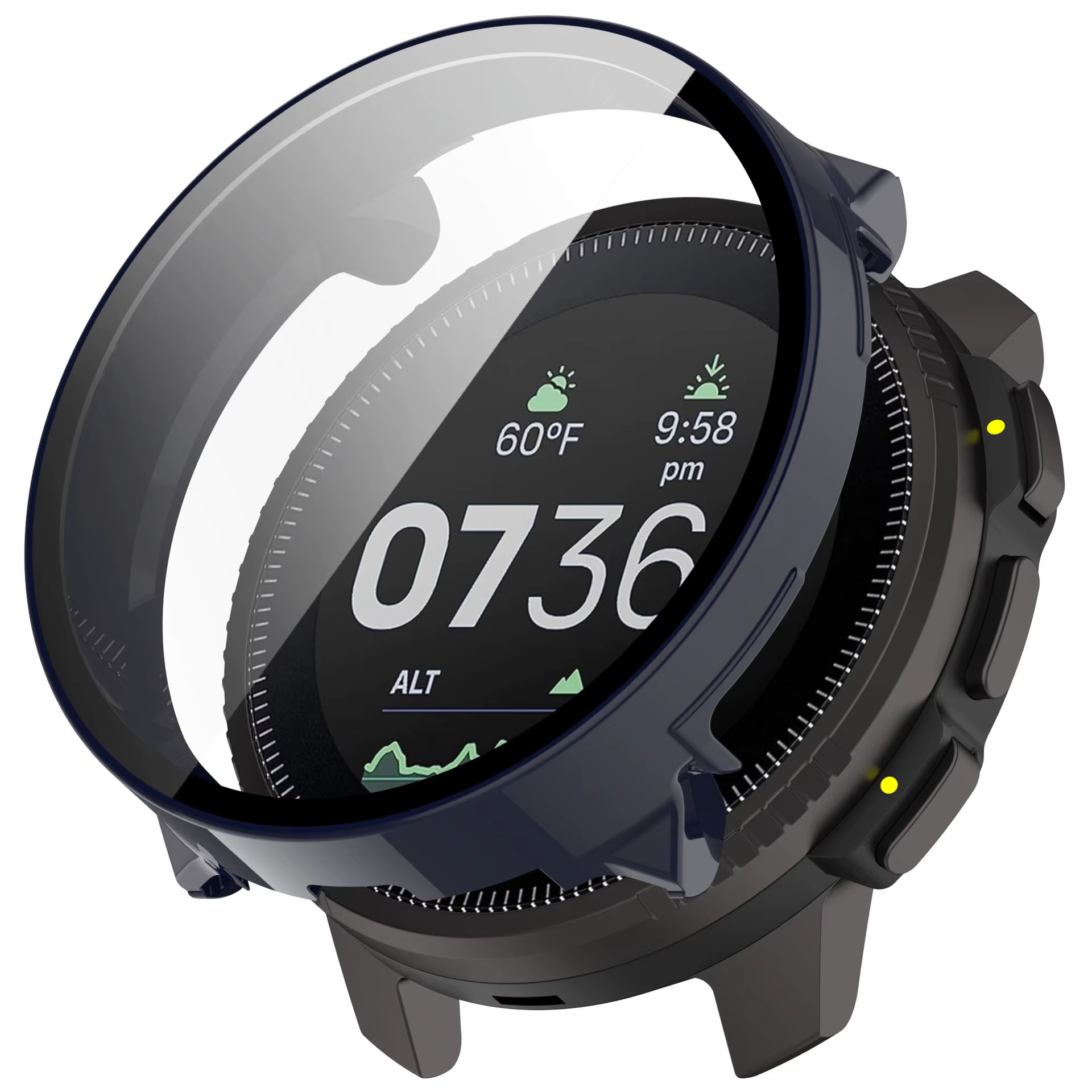 Étui de protection complet en verre pour Suunto VERTICAL