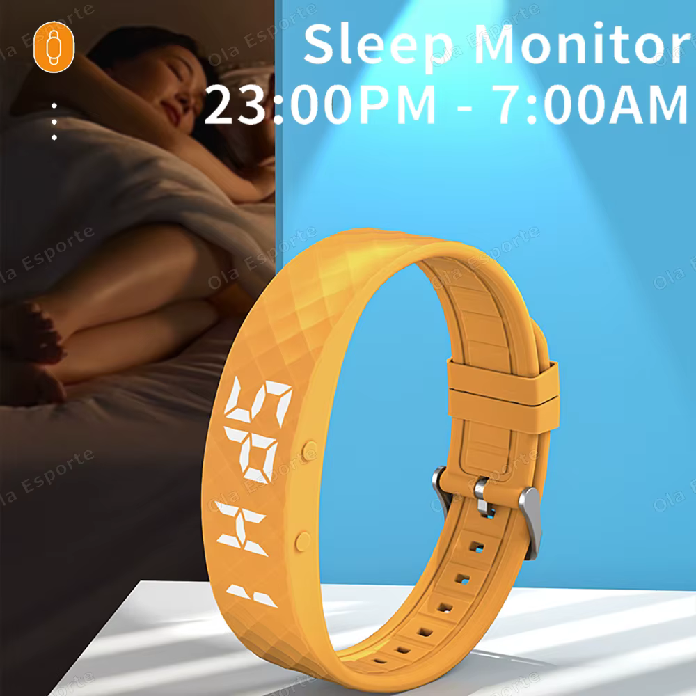 Bracelet Connecté Sportif Extérieur 2026 avec Alarme Vibrante