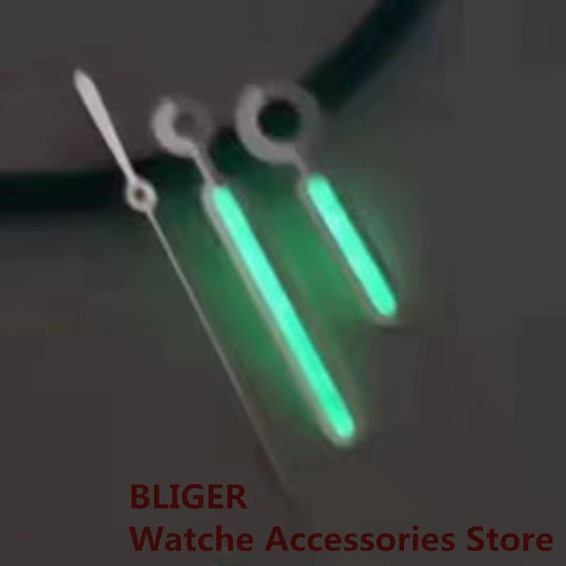 BLIGER – aiguilles de montre lumineuses vertes