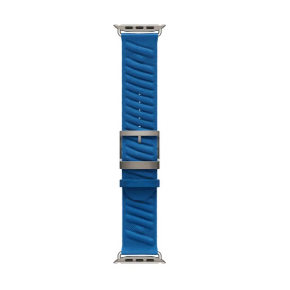 Nouveau bracelet En Mer Bleu Nuit Single Tour pour Apple Watch Ultra 1-3 Series 10 9 8 7 6 5 4