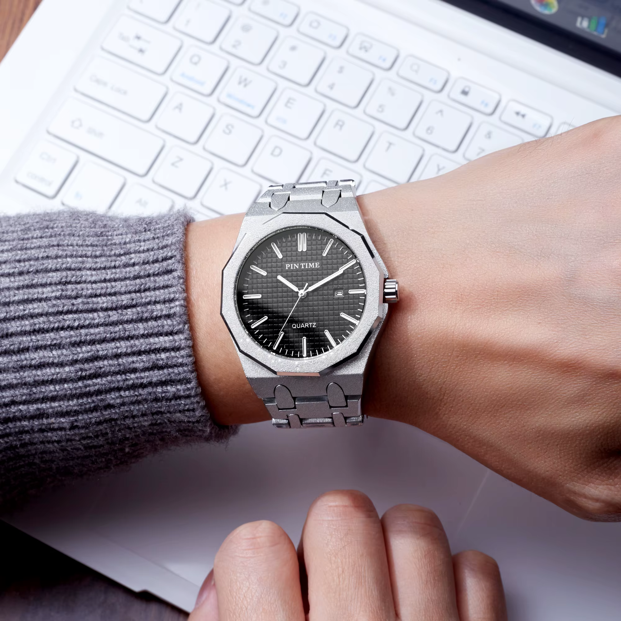 Montre à quartz pour homme