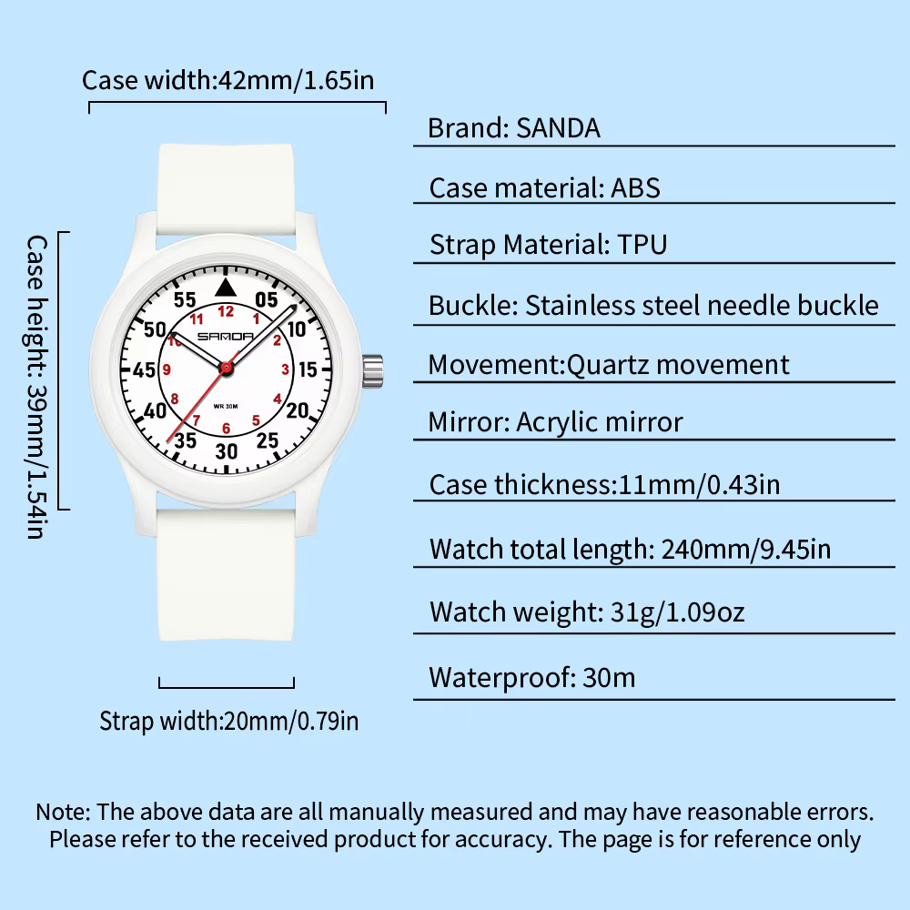 SANDA femmes montres de luxe mode dames montre à Quartz haut élégant marque