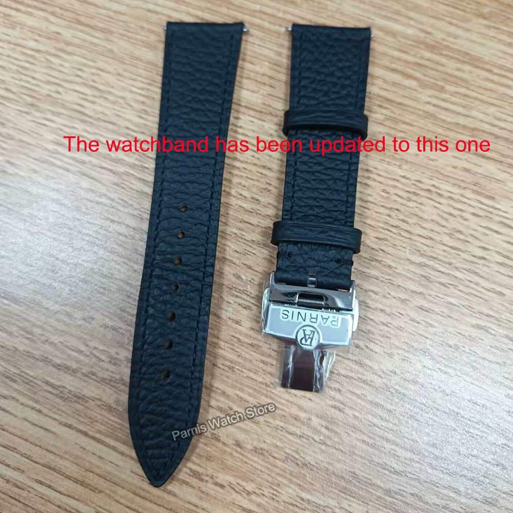 Parhéritage-Montre-bracelet en acier inoxydable pour homme
