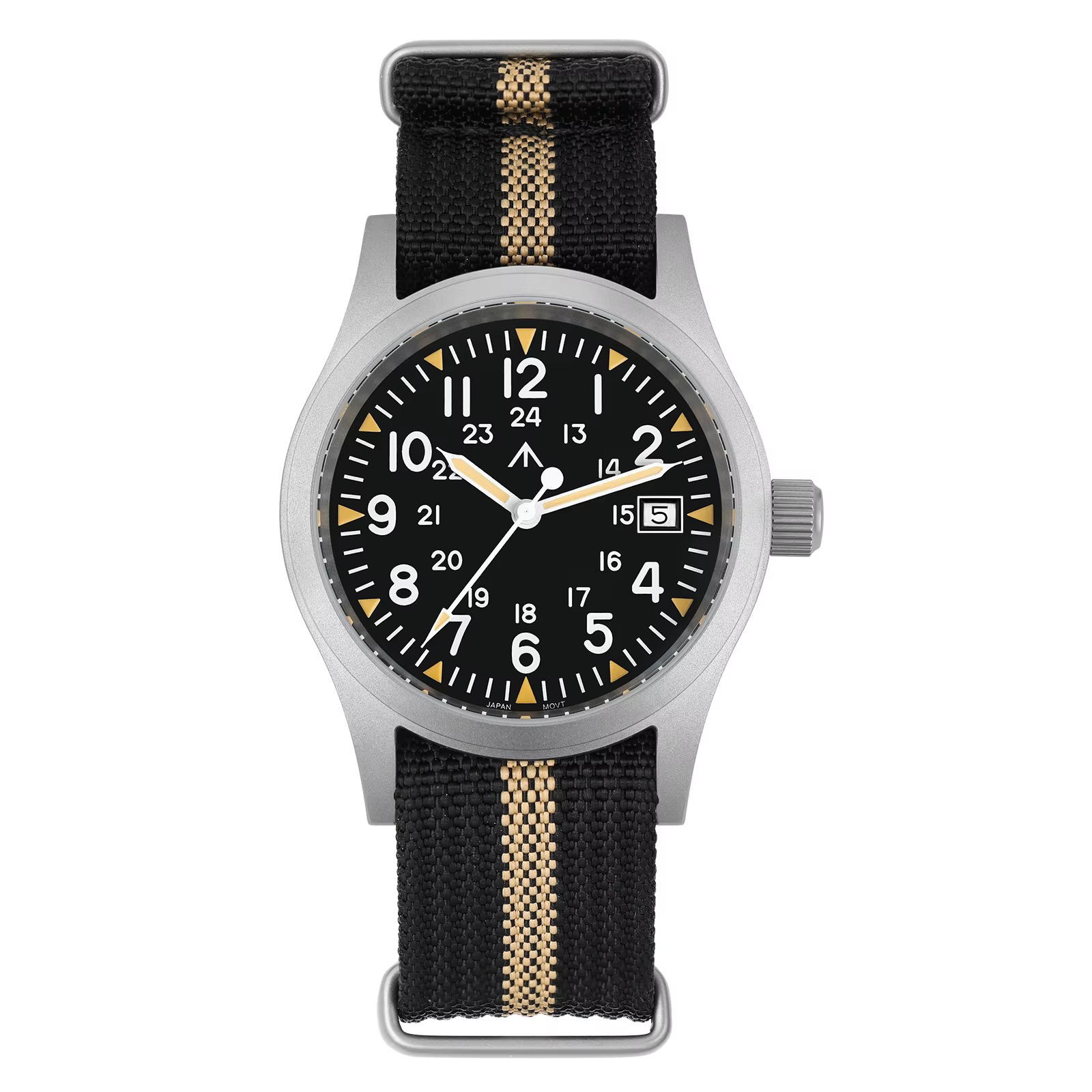 Militado ML05 38mm montre de terrain militaire Ronda 515 mouvement à Quartz dôme saphir cristal étanche 100M montres Super lumineuses