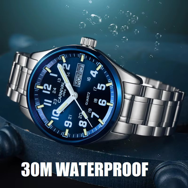 Montre-bracelet de carnaval pour homme
