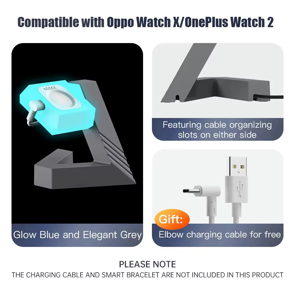 Support de chargement de montre pour OPPO WatchX/Oneplus Watch2