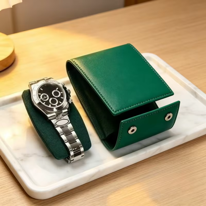 Boîte de rangement portable pour montres homme et femme