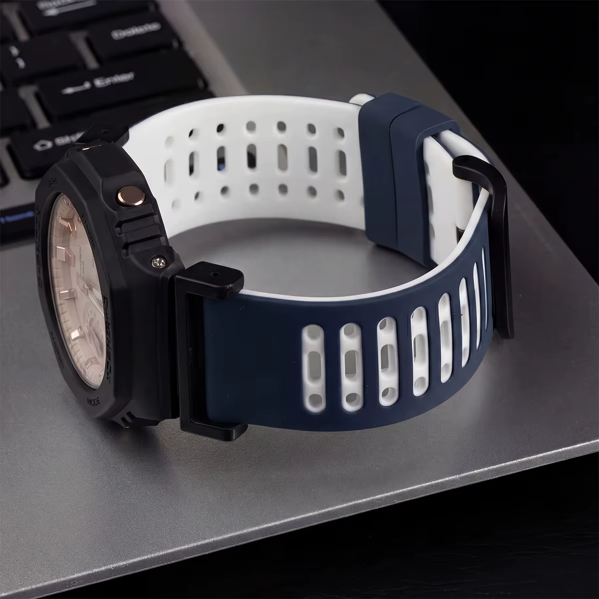 Bracelet en caoutchouc pour Casioak GA2100 GA-110/100/120 GD-100