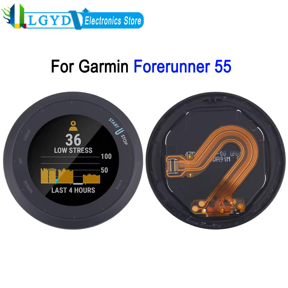 Écran LCD de 1.04 pouces pour Garmin Forerunner 55