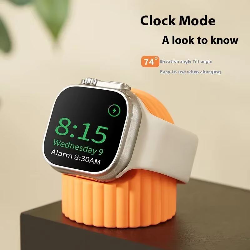 Support de chargeur de montre en Silicone