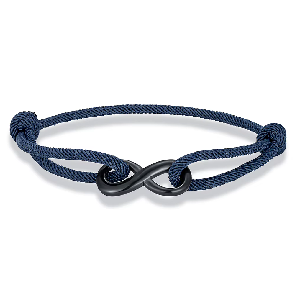 MKENjazz-Bracelet Extron personnalisé pour couple, ULtressée réglable, acier inoxydable noir, bijoux assortis, cadeaux