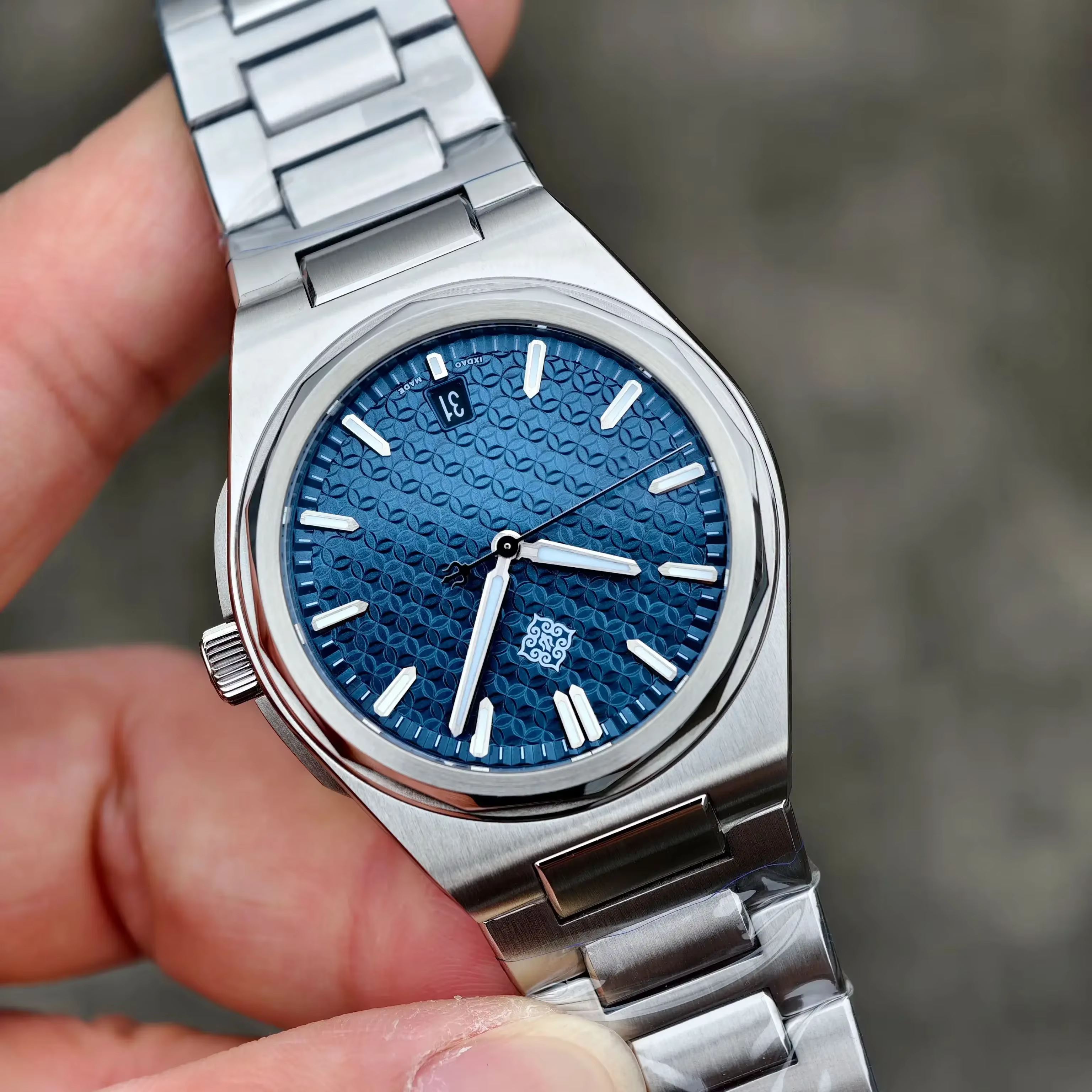 IX&DAO 2026 Nouvelle montre mécanique automatique pour homme Warrior 37 mm