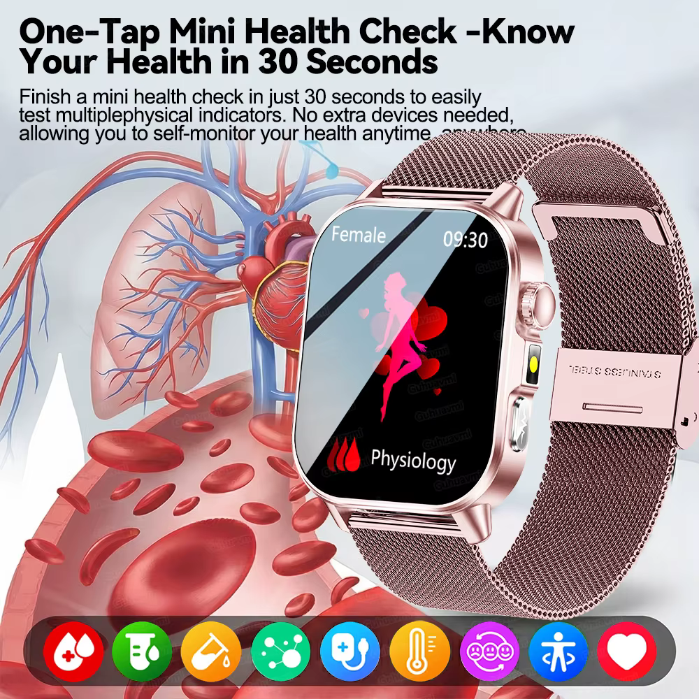 Montre connectée de santé et de mode 2026 pour femmes